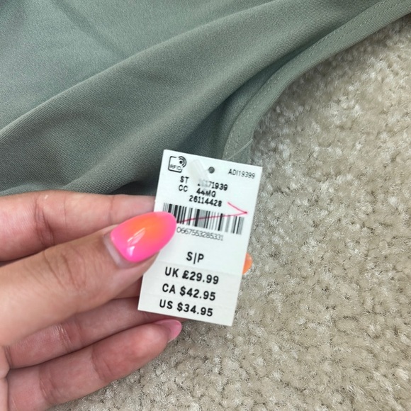 PINK Victoria's Secret Green Fitted Camisole - Picture 3 of 5